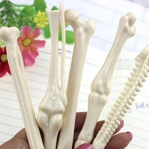 Bone-Shaped Ballpoint Pens